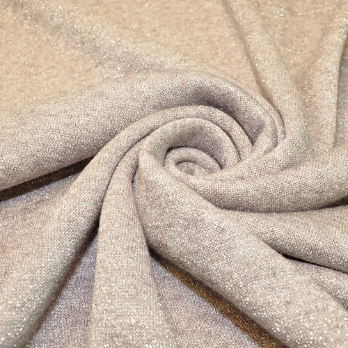 Трикотаж Ангора плотная с люрексом  (пыльно-фиолетовый)