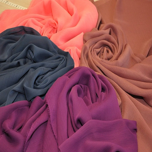 Шифон крэш (фиолет)