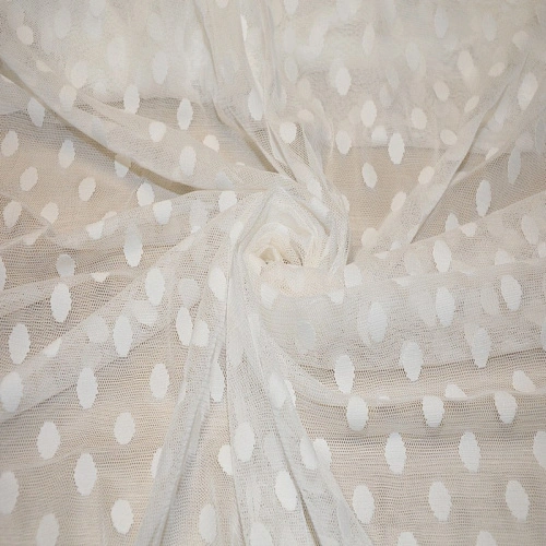 Сетка горох 2 см (молоко)