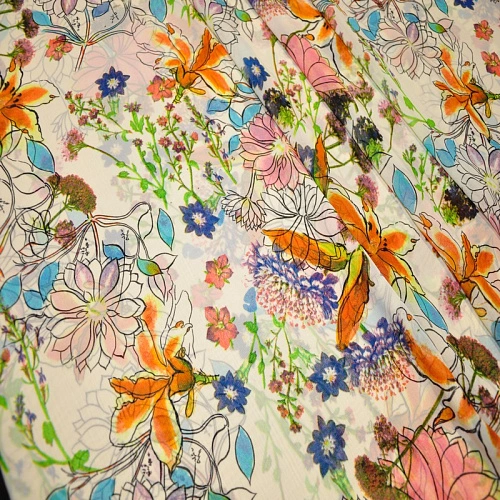 Шифон принт 7