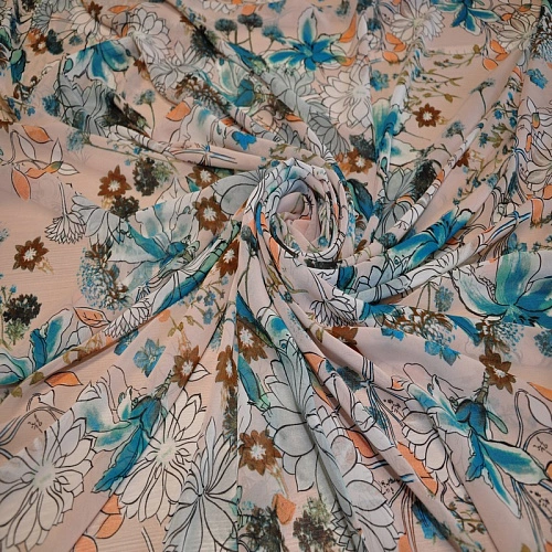 Шифон принт 8
