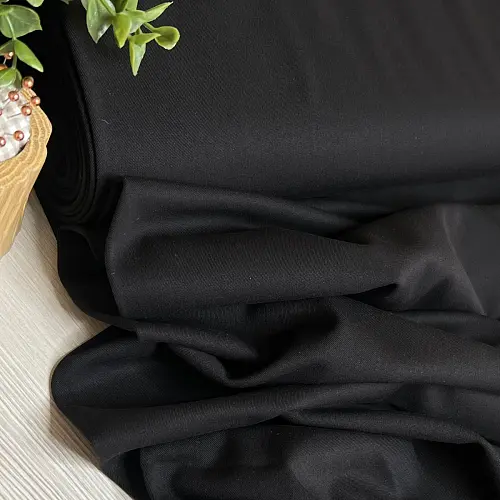 Костюмная ткань "Бостон" (черный)