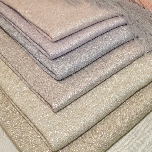 Трикотаж Ангора плотная с люрексом  (пыльно-фиолетовый)