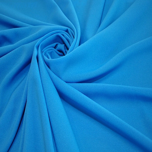 Креп-шифон (лазурный)
