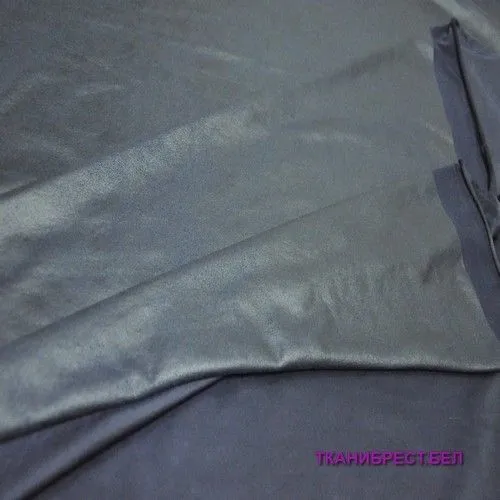 Масло кожа (синий с эффектом мокрого полотна)