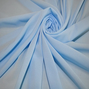 Креп-шифон (небесно-голубой)