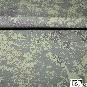Камуфляжная ткань  "Рип стоп" (цифра)