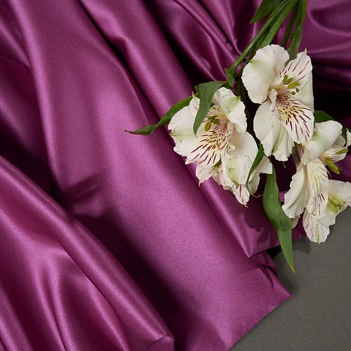 Атлас свадебный (фуксия)