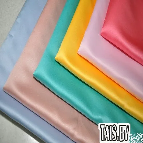 Атлас свадебный (нежно розовый)