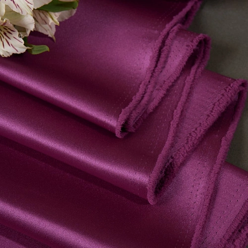 Атлас свадебный (фуксия)