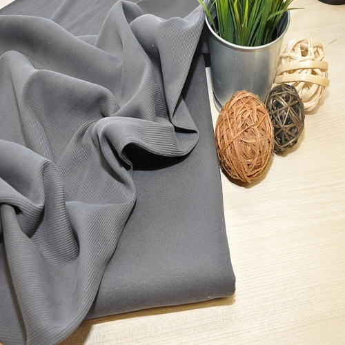 Футер 3-х нитка с начесом (серый графит)