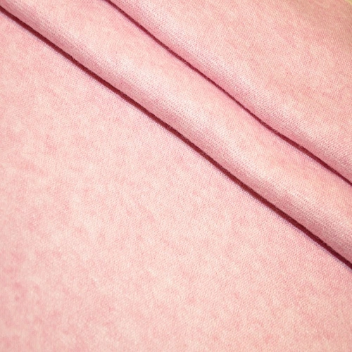 Трикотаж Ангора плотная (розовый меланж)