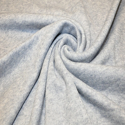 Трикотаж Ангора плотная (голубой меланж)