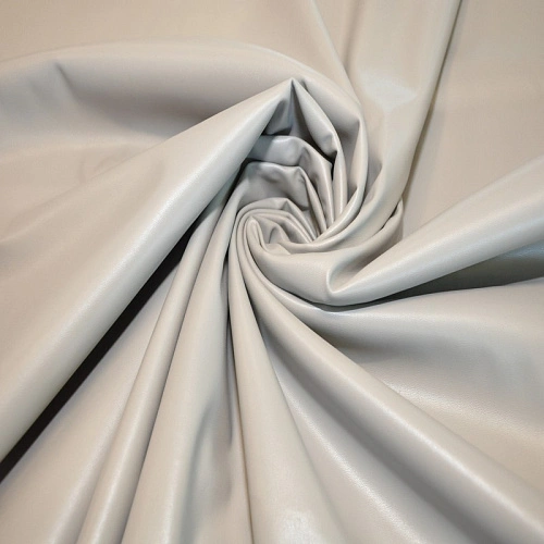 Кожзам на трикотажной основе (серый)