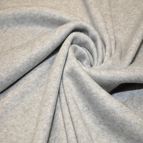 Трикотаж Ангора плотная  (светло-серый меланж)