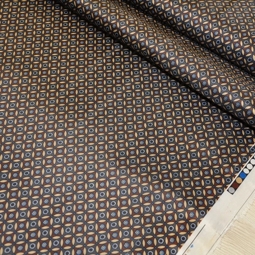 Подкладка нейлон принт итальянская плитка