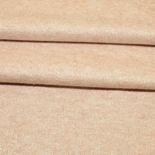 Трикотаж Ангора плотная с люрексом  (нежный розовый)