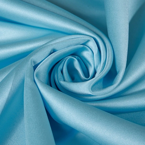 Атлас свадебный (голубая бирюза)