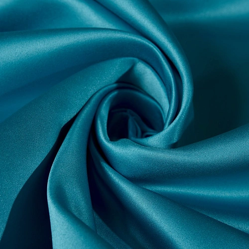 Атлас свадебный, лазурный