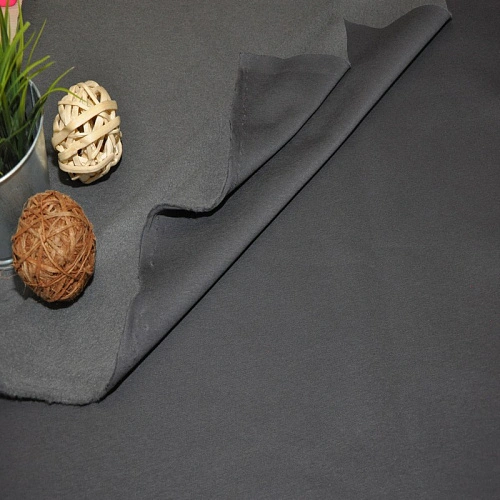 Футер 3-х нитка с начесом (серый графит)