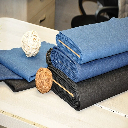 Джинс 100 % хлопок (синий 2)