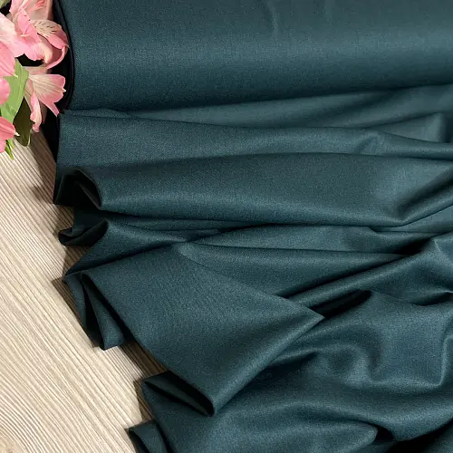 Костюмная ткань "Бостон" (изумруд)