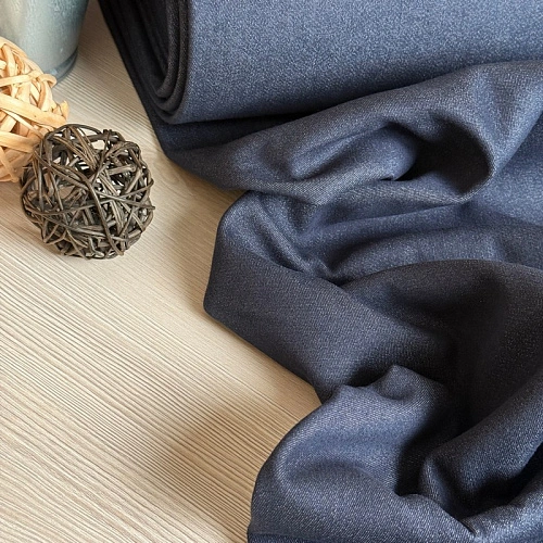 Джинс утепленный на флисе (синий)