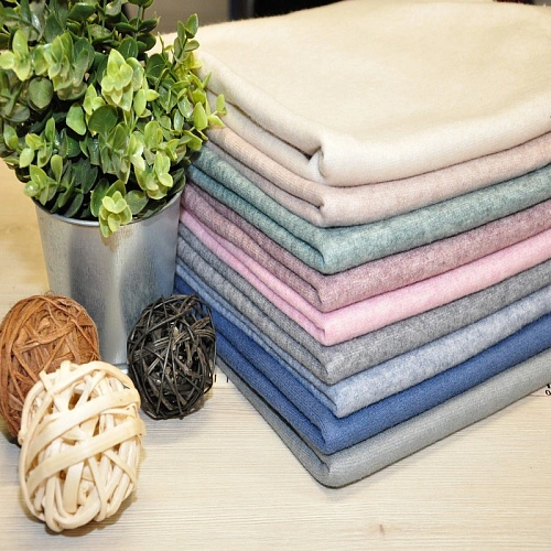 Трикотаж Ангора плотная (джинсовый)