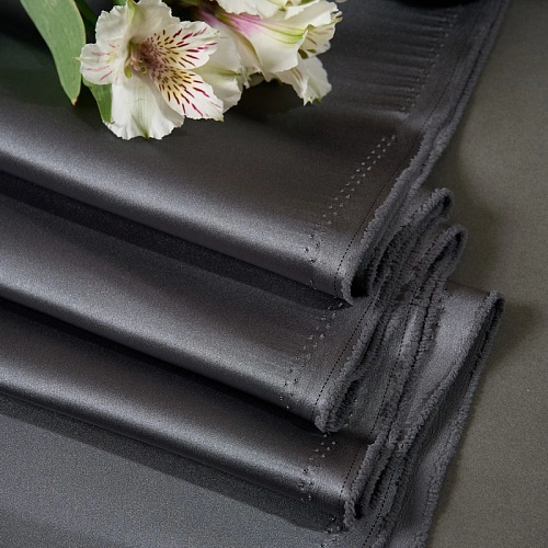 Атлас свадебный (стальной)