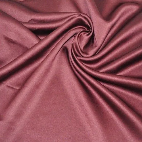 Атлас свадебный (бордовый)