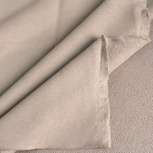 Футер 3-х нитка с эффектом велюра (бежевый)