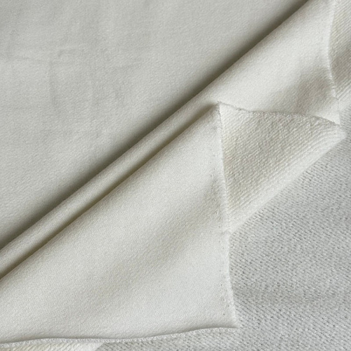 Футер 3-х нитка с эффектом велюра (молоко)